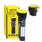 Lanterna Recarregável com Martelo de Emergência e Imã BOM-4309 - Bomvink