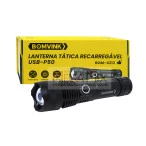 Lanterna Tática Recarregável BOM-4313 - Bomvink