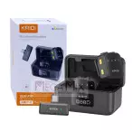 Microfone de Lapela Duplo sem Fio Tipo-C KMF7-C - Kaidi