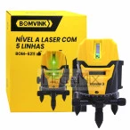 Nível à Laser 5 Linhas BOM-6211 - Bomvink 