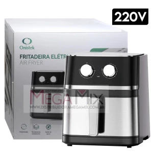 Fritadeira Elétrica Air Fryer 6.1L 1350W ON-FT100/220V - Onistek