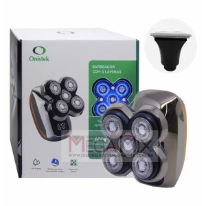 Barbeador Elétrico Recarregável com 5 Lâminas ON-MA014 - Onistek