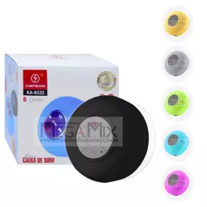 Mini caixa de Som Bluetooth 8W KA-8535 B - Kapbom