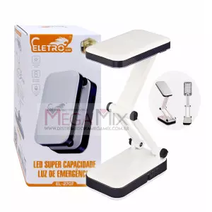 Luminária de Mesa Dobrável EL-2707 - Eletromex
