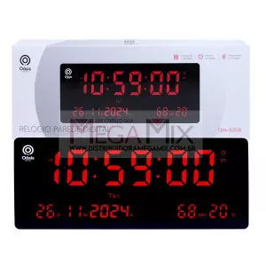 Relógio Digital de Parede OIH-6208 - Oásis 