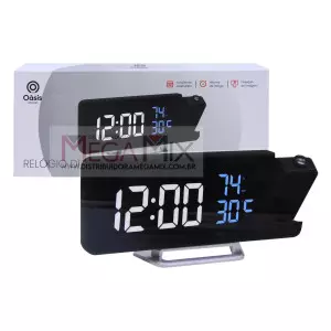Relógio Digital de Parede OIH-6231 - Oásis