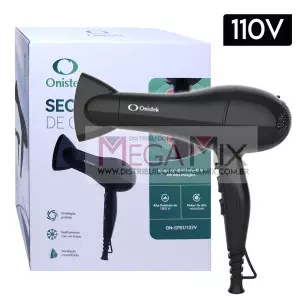 Secador de Cabelo Portátil 1800W 110V ON-CF01/110V - Onistek