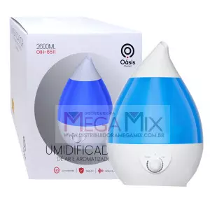 Umidificador e Aromatizador de Ar 2.6L OIH-6511 - Oásis