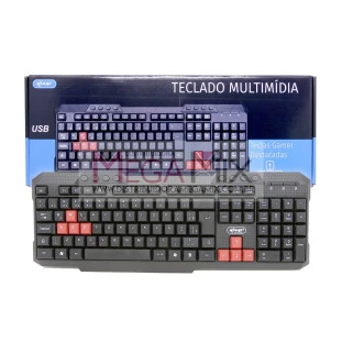 Teclado Multimídia USB KP-2034A - Knup