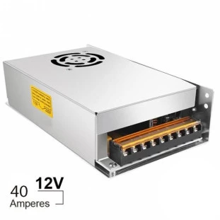 Fonte Chaveada Estabilizada 12V 40A SC1240 - Semi 