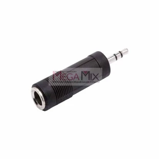 Plug Adaptador P2 Macho para P10 Fêmea Estéreo (SEM EMBALAGEM) LE-5533/ XT-0558