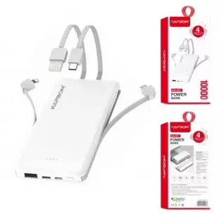 Carregador Portátil Powerbank 10000mAh KA-957 - Kapbom