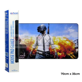 Mouse Pad Gamer 70x35cm (Pu Mission) 7035C-30 - Exbom 