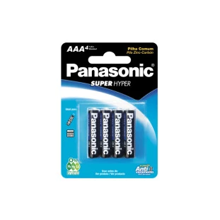 Pilha Zinco AAA com 4un R03UAL - Panasonic