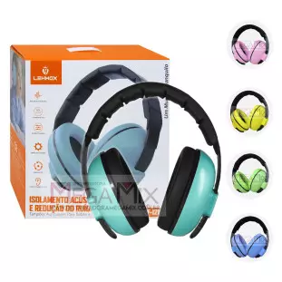 Abafador Concha para Ruido Infantil LEF-1218 - Lehmox