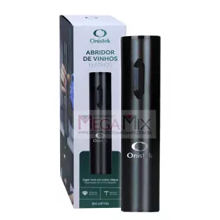 Abridor de Vinho Elétrico Recarregável ON-UD134 - Onistek