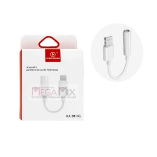 Adaptador de Iphone para P2 Fêmea via Bluetooth KA-81-5G - Kapbom