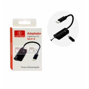 Adaptador de Iphone para P2 KA-Z112 - Kapbom