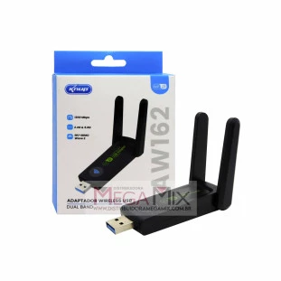 Adaptador Wireless USB 1300Mbps KP-AW162 - Knup