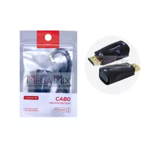 Adaptador HDMI para VGA com Conversor de Áudio MTV-725 - Tomate