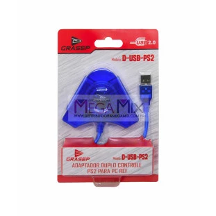 Conversor PS2 para USB D-USB-PS2 - Grasep
