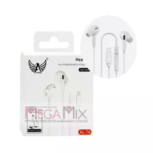 Fone de Ouvido para Iphone com Microfone AL-7A - Altomex
