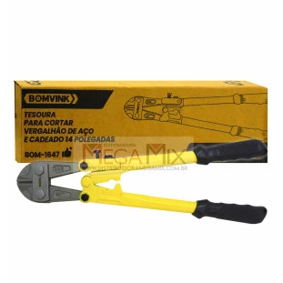 Tesoura para Vergalhão de Aço e Cadeado 14 " BOM-1647 - Bomvink