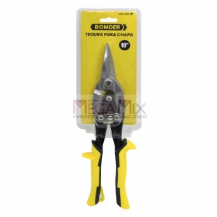 Tesoura para Chapa 10" BOM-3305  - Bomder