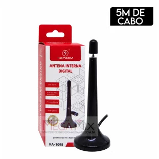 Antena Digital Interna 5dBi KA-1095 - Kapbom