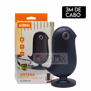 Antena Digital Interna (Coruja)  10dBi/25dBi LE-3094-10 - Lelong