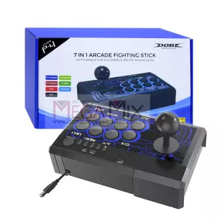 Controle Arcade Joystick 7 em 1 PS4/PS3/X-Box/PC TP4-1886