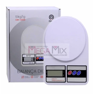 Balança Digital de Cozinha 10kg OIA-3200 - Oásis
