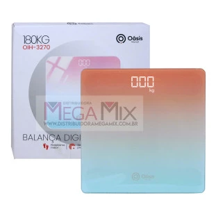 Balança Digital Alta Precisão até 180Kg OIH-3270 - Oásis
