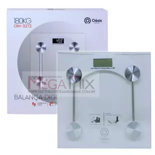 Balança Digital de Alta Precisão Até 180Kg OIH-3272- Oásis