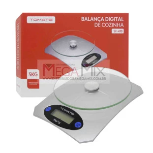 Balança Digital de Cozinha 5KG SF-410 - Tomate