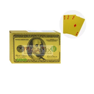 Baralho de Plástico (Dólar Dourado) OIF-7811 - Oásis