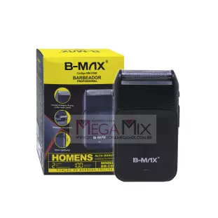 Barbeador Elétrico Recarregável BM-C068 - B-max