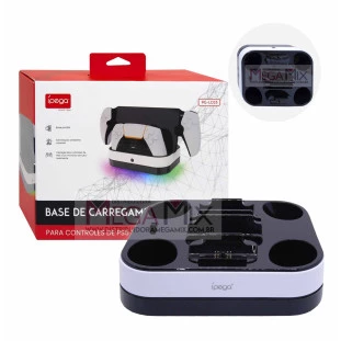 Base de Carregamento para 2 Controles e PS Portal PS5 PG-LC03 - Ípega