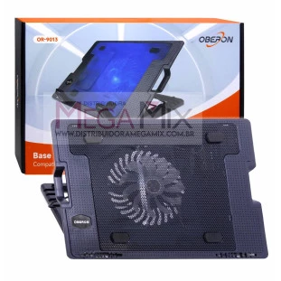 Base Cooler com Suporte para Notebook OR-9013 - Oberon
