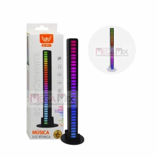 Barra de Luz RGB Rítmica Recarregável AL-2911 - Altomex