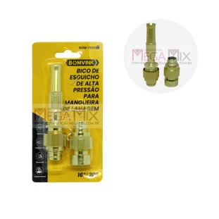 Bico de Esguicho de Alta Pressão para Mangueira BOM-7615 - Bomvink