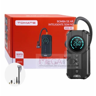 Bomba de Ar Inteligente sem Fio 6000mAh 150PSI MXB-002 - Tomate