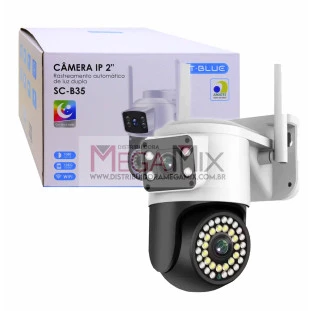 Câmera de Segurança IP Dupla com 2 Antenas 2.0MP SC-B35 - It-Blue