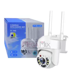 Câmera de Segurança IP com 2 Antenas SC-B46 - It-Blue