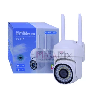 Câmera de Segurança IP com 2 Antenas SC-B47 - It-Blue