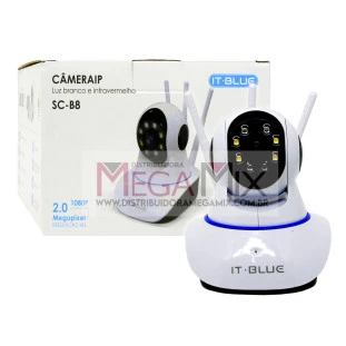 Câmera de Segurança com 3 antenas SC-B8 - It-blue