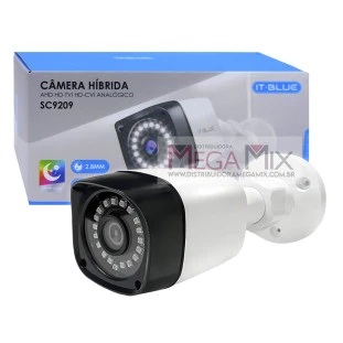 Câmera de Segurança IP Híbrida 4 em 1 SC9209 - It-Blue