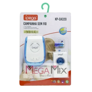 Campainha Sem Fio KP-CA320 - Ípega 