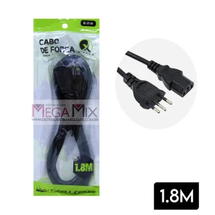 Cabo de Força para Computador (ATX) 1.8M XC-CF-04 - X-cell