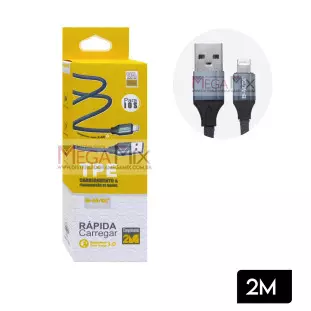 Cabo de Dados USB + Iphone 2M BM8629 - Bmax